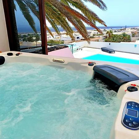 Vista Mar I, Meerblick, 360 Qm, Heated Pool, Hot Tube, Roof Terrace, Gaming Room, Wifi * Тиас